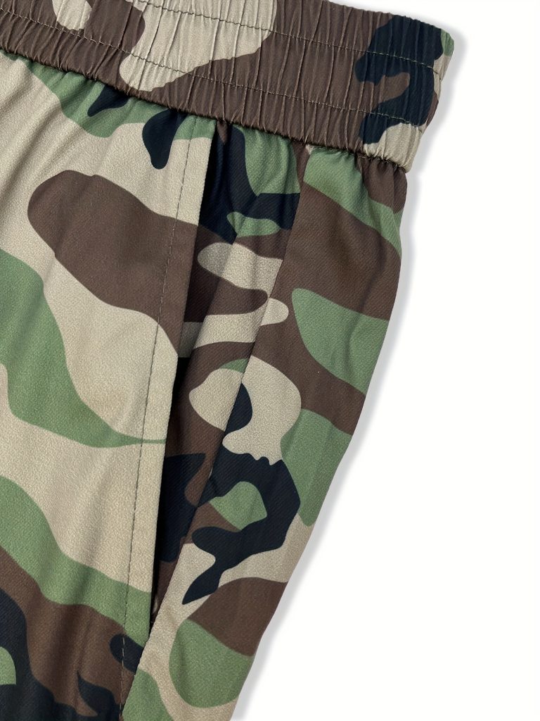 shorts-cargo-homme-a-motif-camouflage